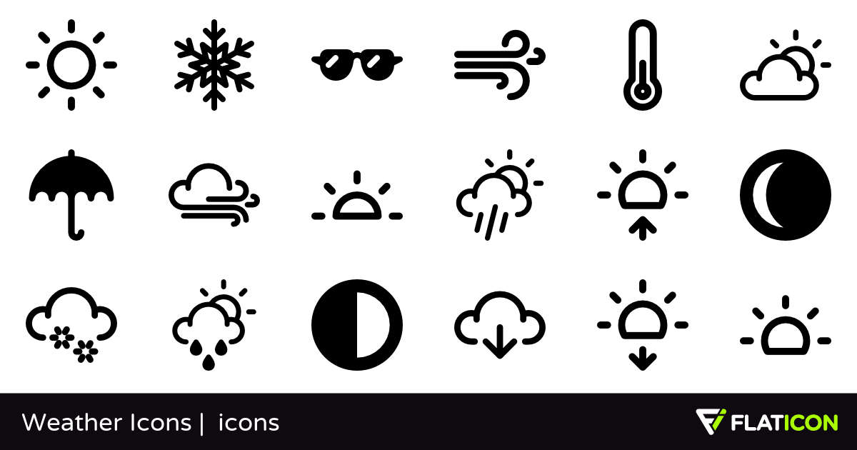 Weather Icon Free - User Interface  Gesture Icons in SVG and PNG 
