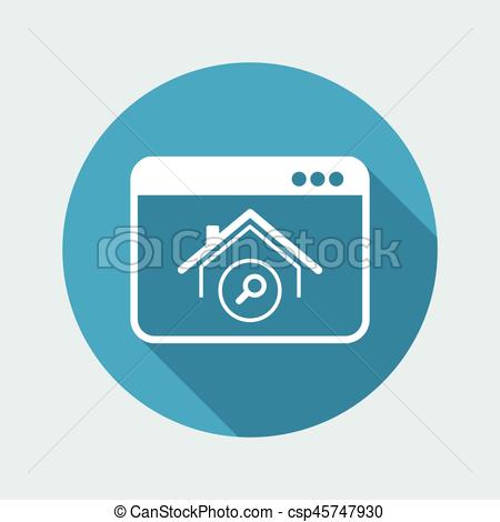 HOME Web Button (internet homepage website start welcome icon 