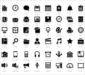 Kameleon, 1500 Vector Icons That Change Color. Flat style 