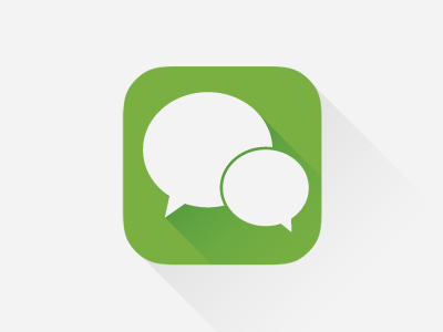 WeChat Svg Png Icon Free Download (#235387) 