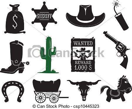 20 western icon packs - Vector icon packs - SVG, PSD, PNG, EPS 