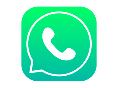 Whatsapp Icon | Glossy Social Iconset | Social Media Icons