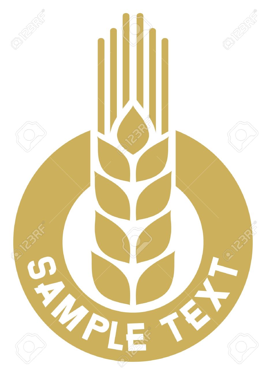 Silhouette ears of wheat icon Royalty Free Vector Image