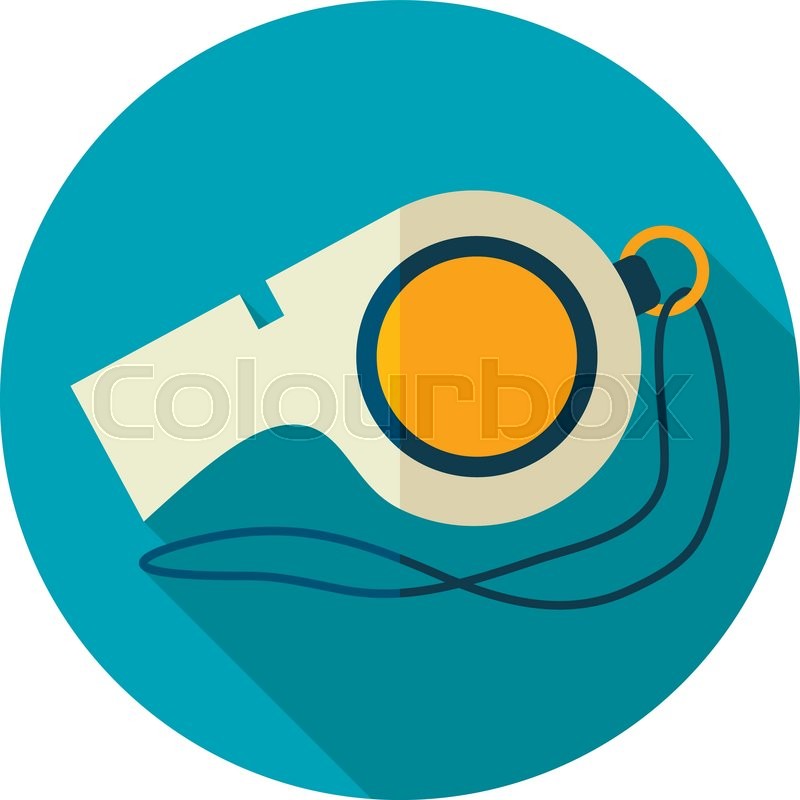Whistle vector flat icon. Beach. Summer. Summertime. Vacation, eps 