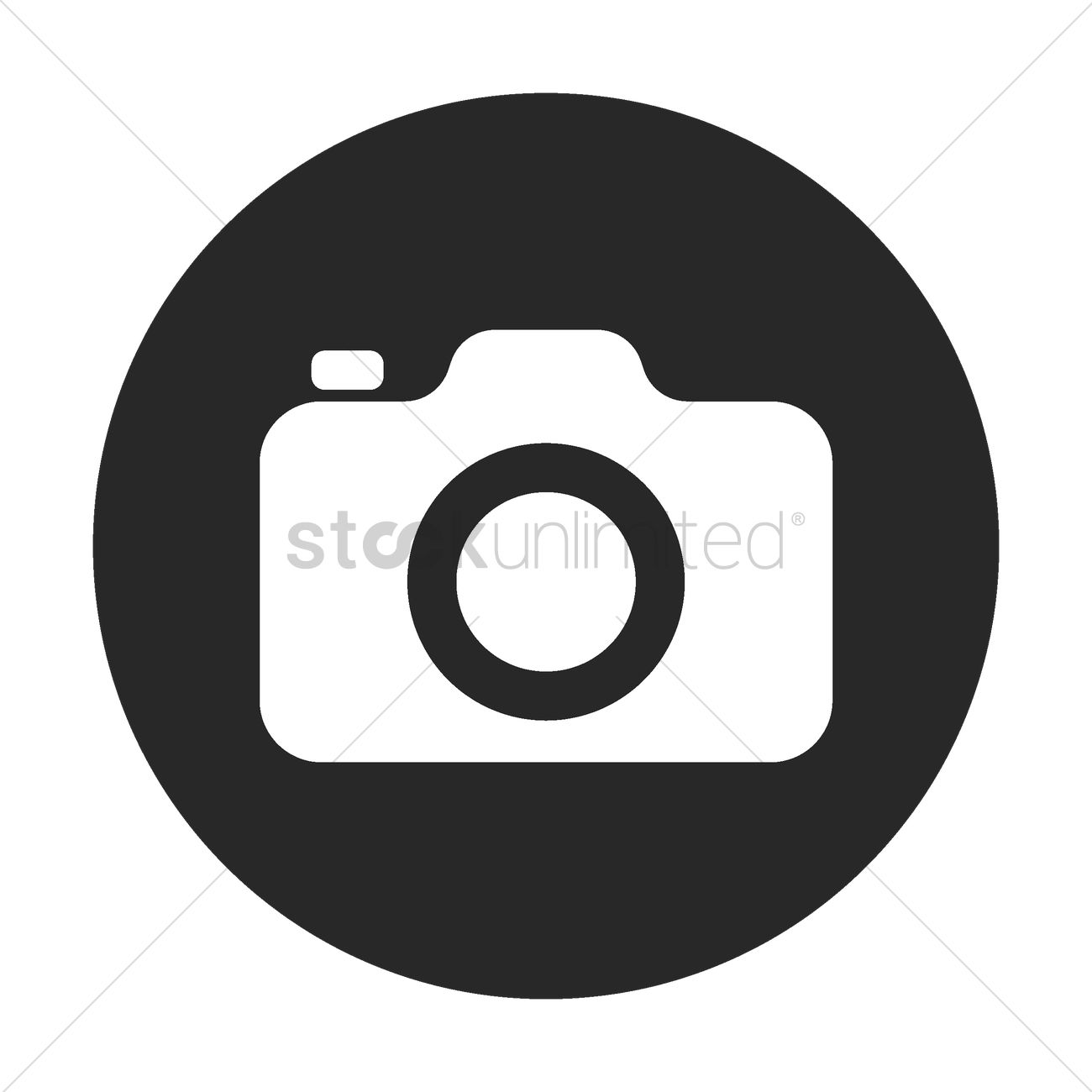 Vector modern camera icons set on white background vectors 