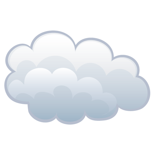 Clipart - Simple cloud icon