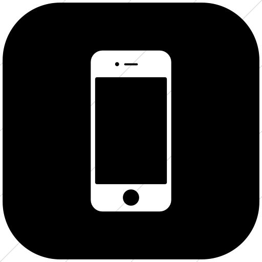 Apple, ios, iphone6, mobile, phone, smartphone, white icon | Icon 