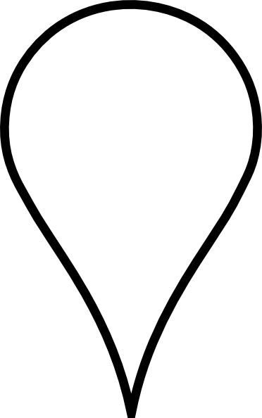 Location pin stroke icon - Transparent PNG  SVG vector