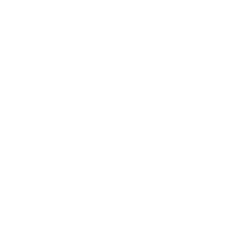 Telephone receiver icon. Black icon on transparent background 