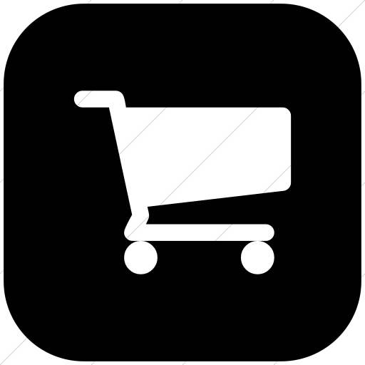 Bootstrap Font Awesome Shopping Cart Icon  Style: Flat Square 