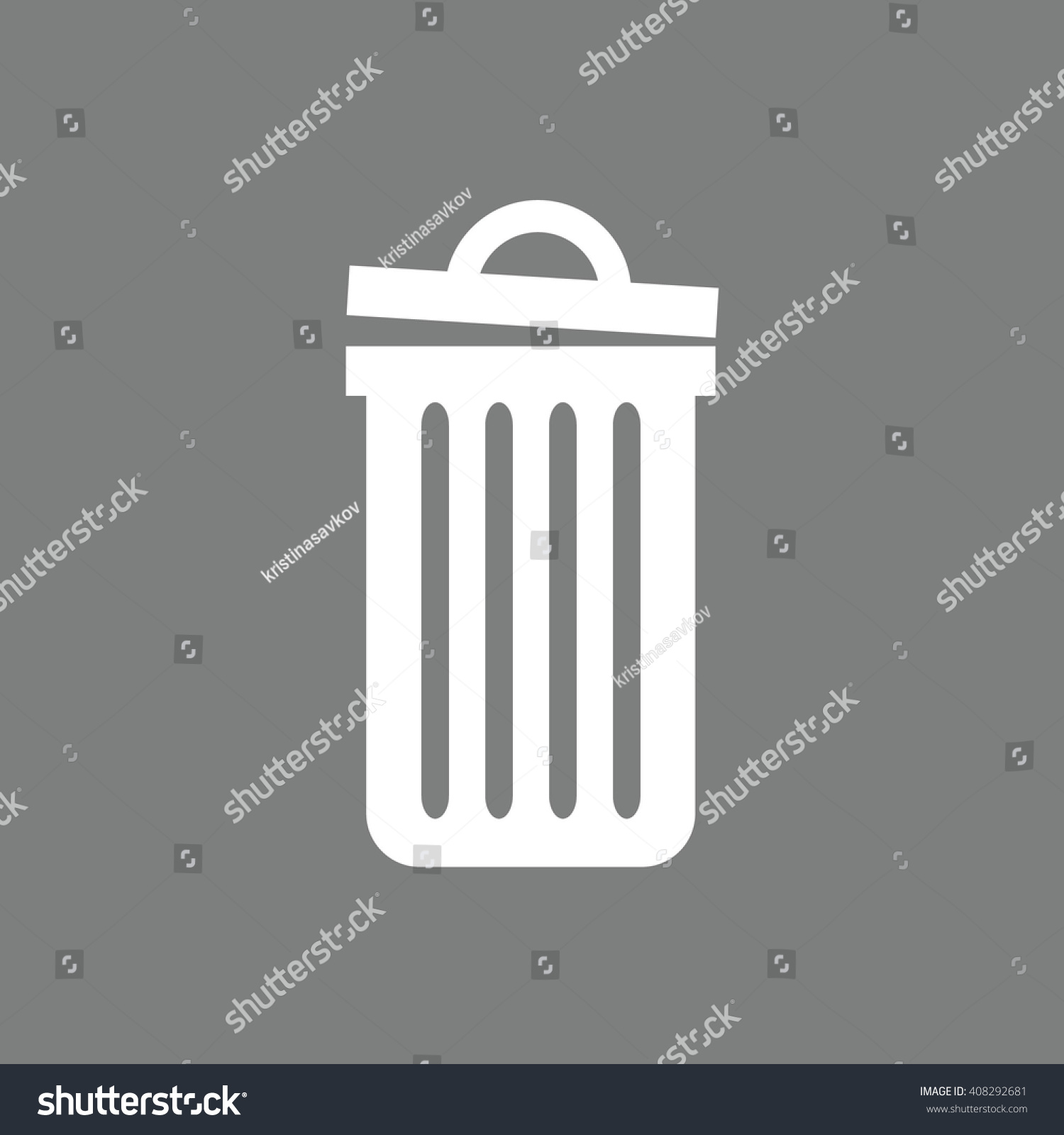 Bin, delete, empty, full, garbage, recycle, recycle bin, remove 