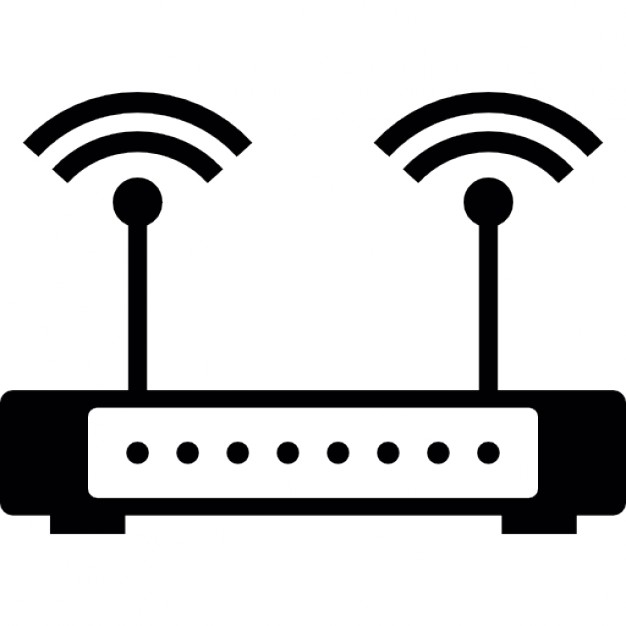 WI_FI router icon stock vector. Illustration of server - 100492533