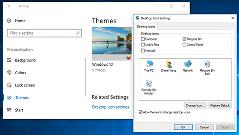 How to Change Desktop Icons in Windows 10