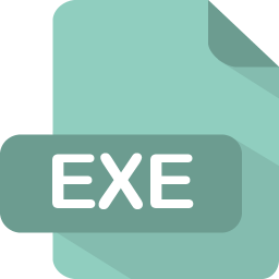 Exe Icon | Flat File Type Iconset | PelFusion