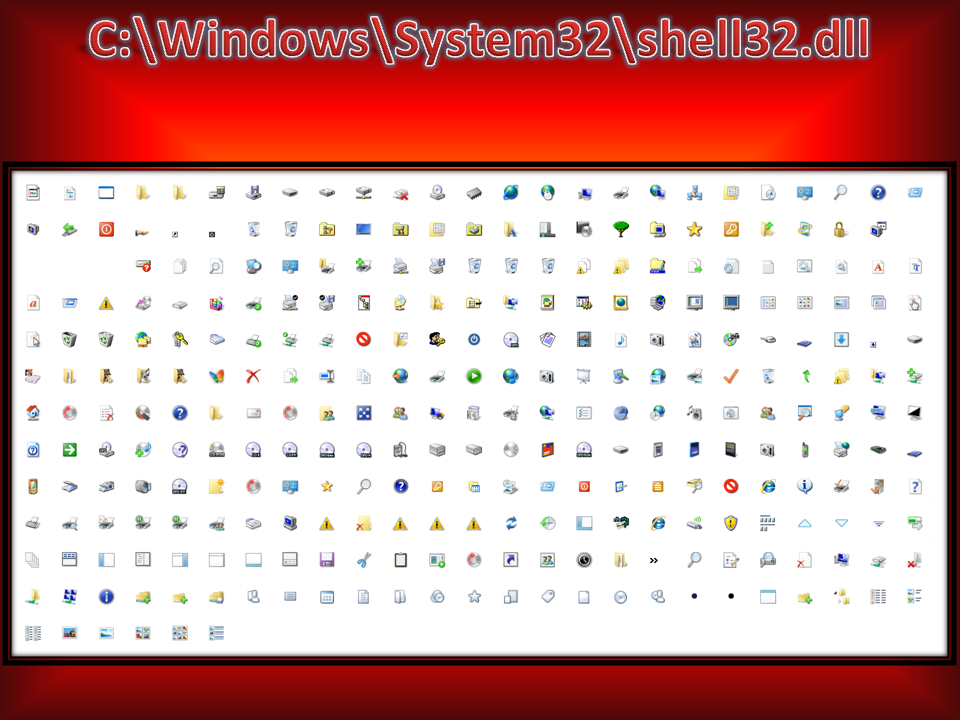 172 Logos Icons in dll File by save3c 