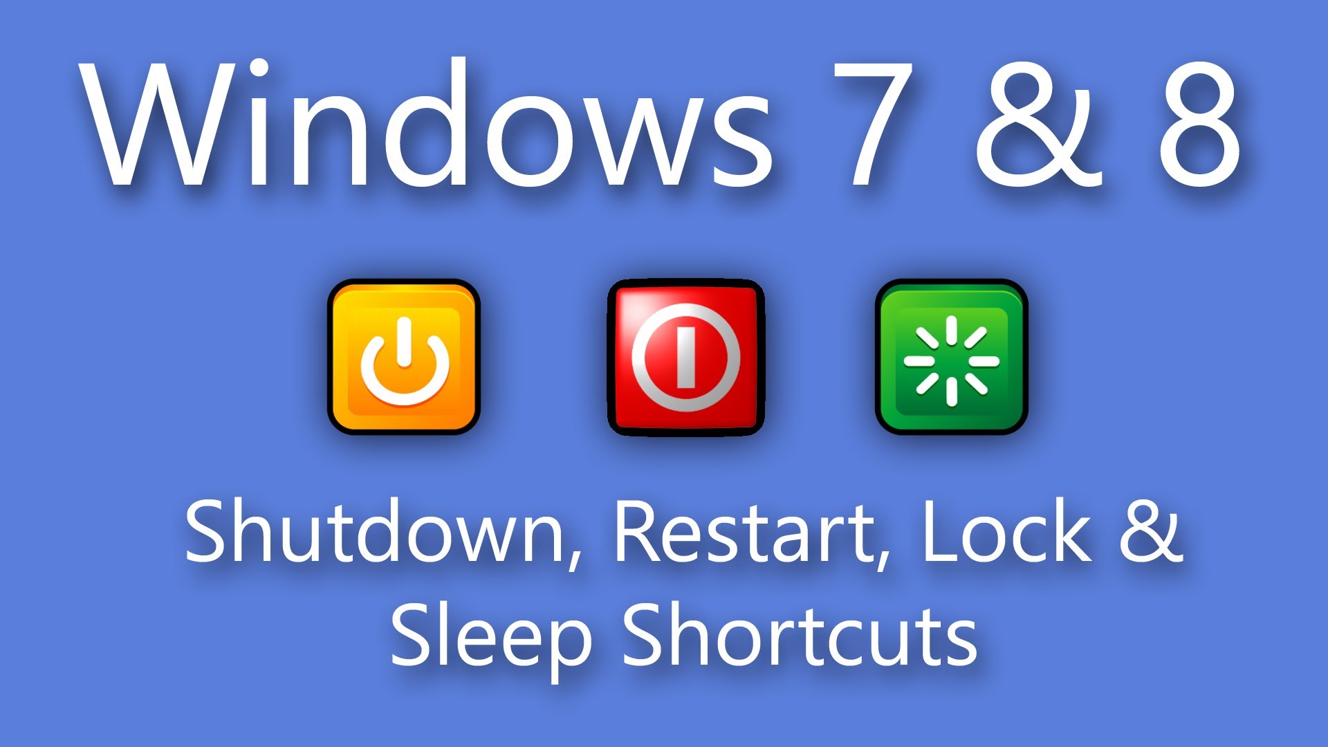 Shut Down And Restart Windows PC In Seconds! | MaherHackers