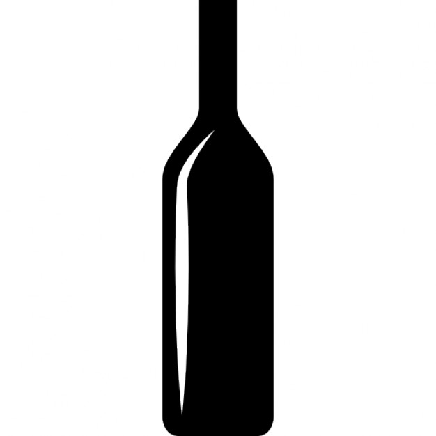 Wine Bottle Wine Glass Icon Isolated Stock Vector 553929031 