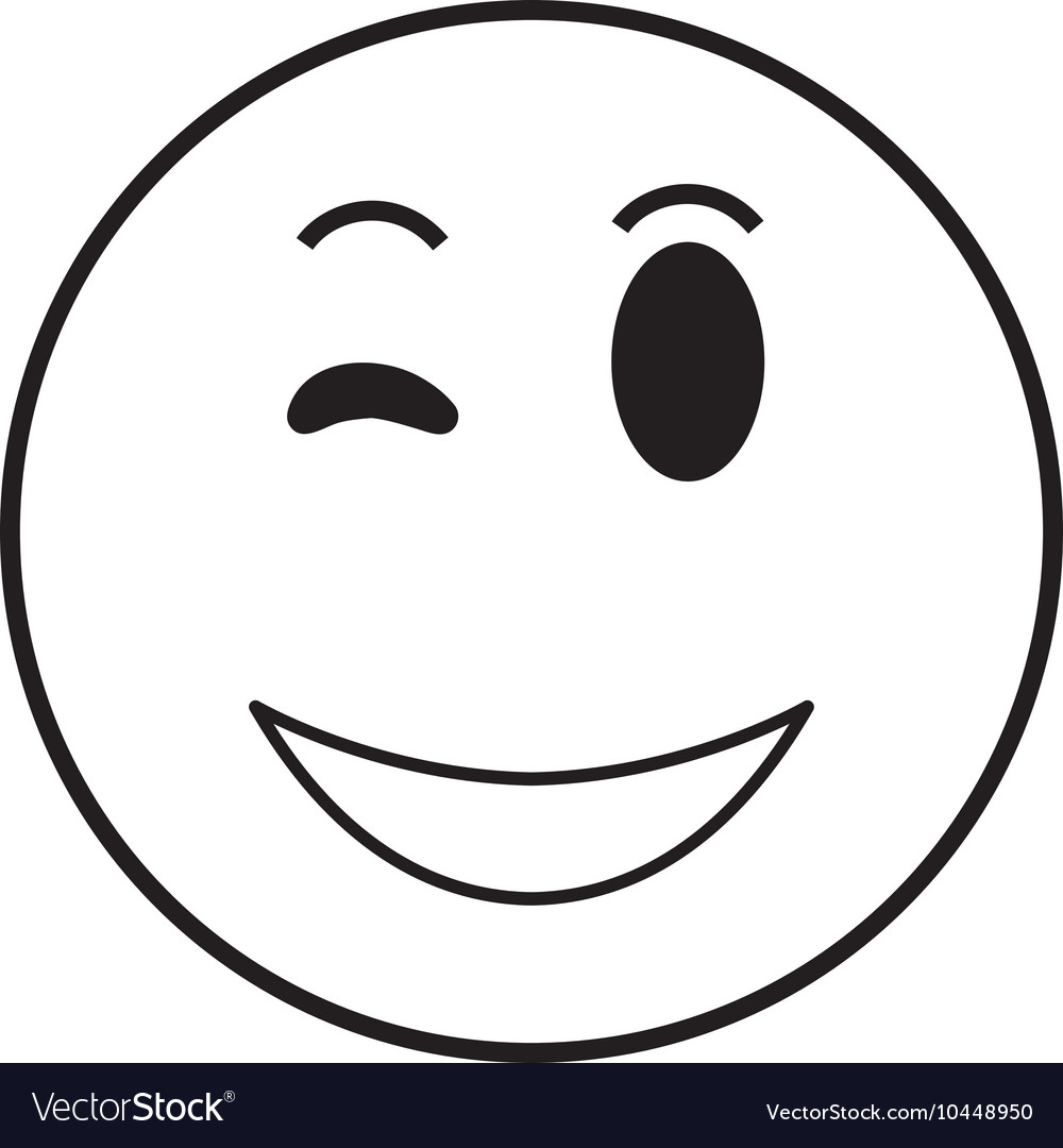 Wink Emoticon Smiley Face Svg Png Icon Free Download (#1512 
