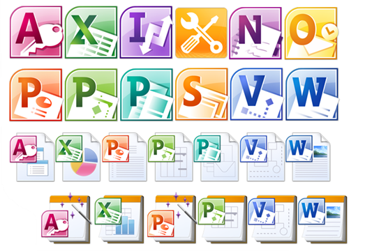 Microsoft Office Word Icon - Office 2010 Icons 