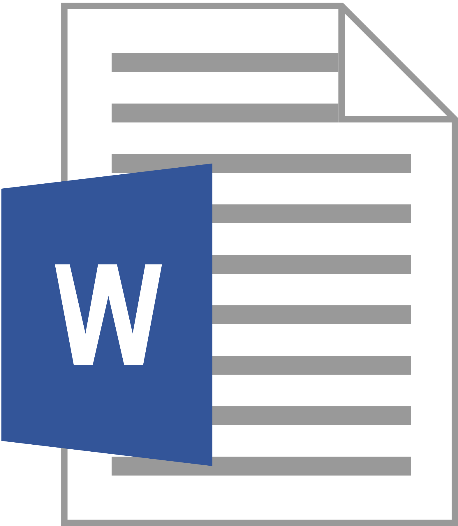 Word icon free download as PNG and ICO formats, VeryIcon.com