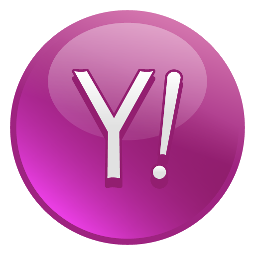 Yahoo Icon | Basic Round Social Iconset | S-Icons