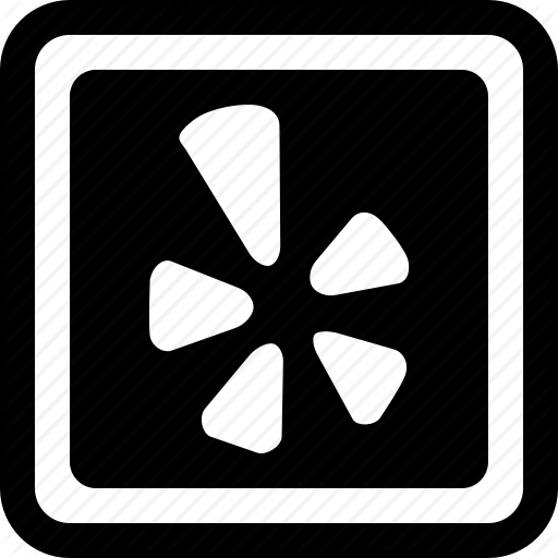 Black yelp icon - Free black site logo icons