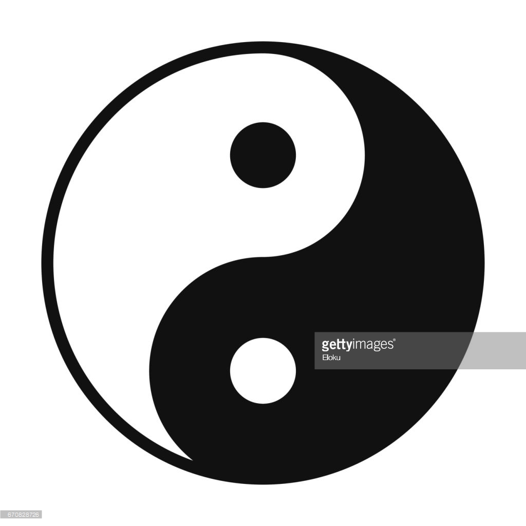 Free black yin yang icon - Download black yin yang icon