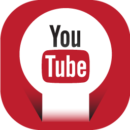 Youtube Icon | Basic Round Social Iconset | S-Icons