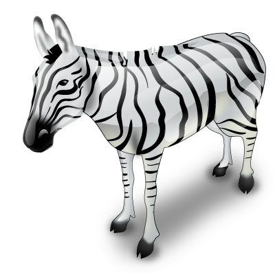 Zebra Icon | African Pets Iconset | Fast Icon Design