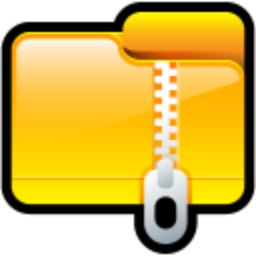 IconExperience  I-Collection  Folder Zip Icon