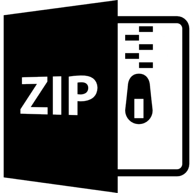 File zip Icon | Small  Flat Iconset | paomedia