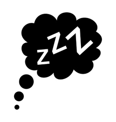 Balloon, bubble, chat, sleep, speech, talk, zzz icon | Icon search 