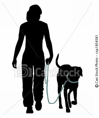 Silhouette,Leash,Dog walking,Dog,Canidae,Dog breed,Sporting Group,Illustration,Black-and-white,Labrador retriever,Stethoscope,Carnivore,Obedience training,Hunting dog,Gesture,Walking