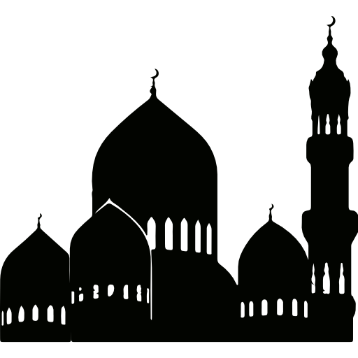 Landmark,Mosque,Place of worship,Holy places,Silhouette,Byzantine architecture,Architecture,Dome,Dome,Building,Stock photography,Arch,City,Black-and-white,Khanqah,Graphics,Steeple,Clip art,Illustration,Basilica,Medieval architecture,Logo,Church