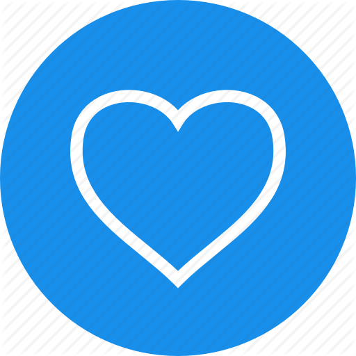 Heart,Electric blue,Symbol,Circle,Graphics