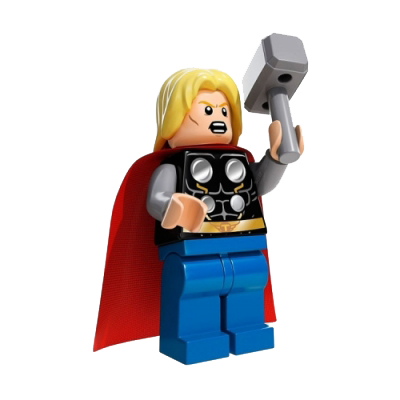Toy,Lego,Figurine,Fictional character,Thor,Action figure,Toy block