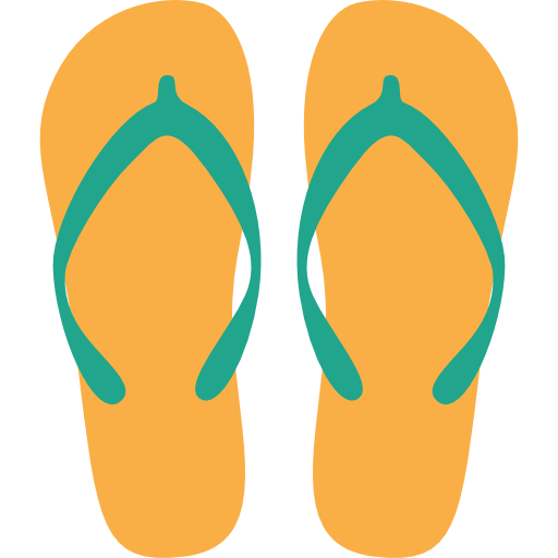 Flip-flops,Footwear,Yellow,Clip art,Shoe