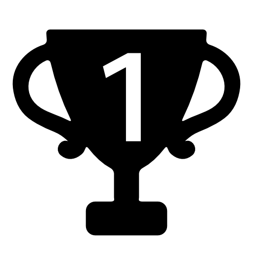 First place award badge symbol Icons | Free Download