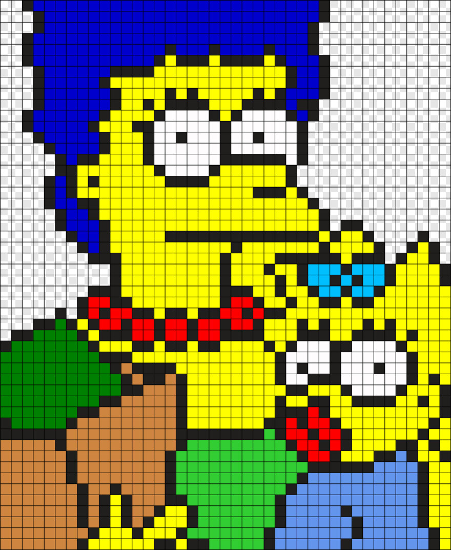 Симпсоны в пикселях