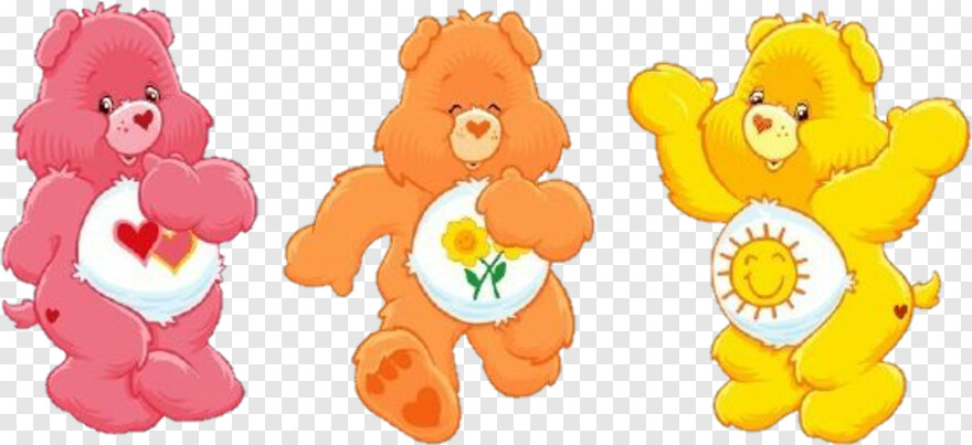 Chicago Bears Logo, Cute Bear, We Bare Bears, Care Bear icon.