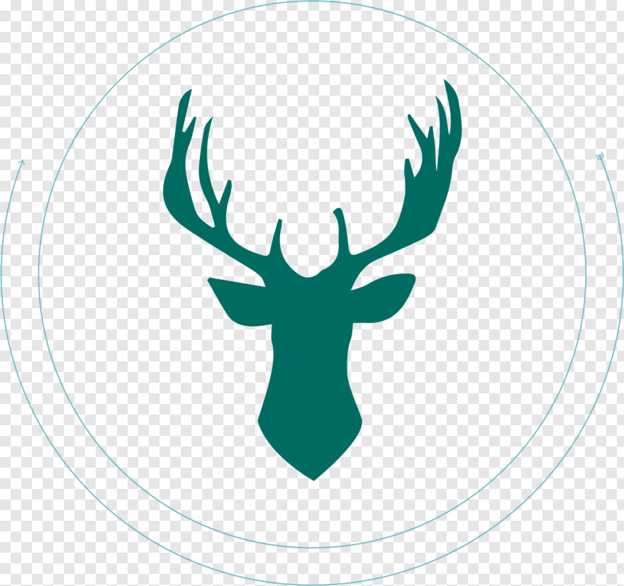 deer-head-silhouette # 505445