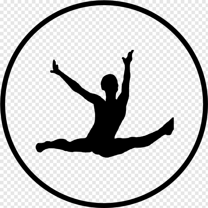 gymnastics-silhouette # 777653