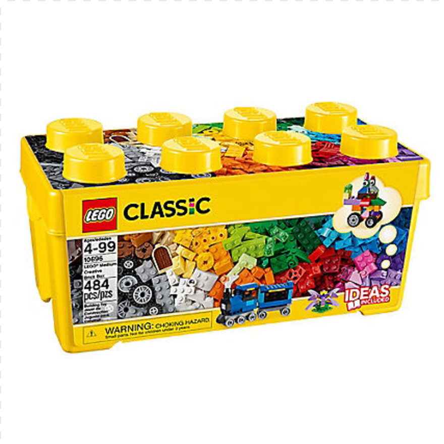  Lego Brick, Black Box, Medium Logo, Tissue Box, Brick, Lego