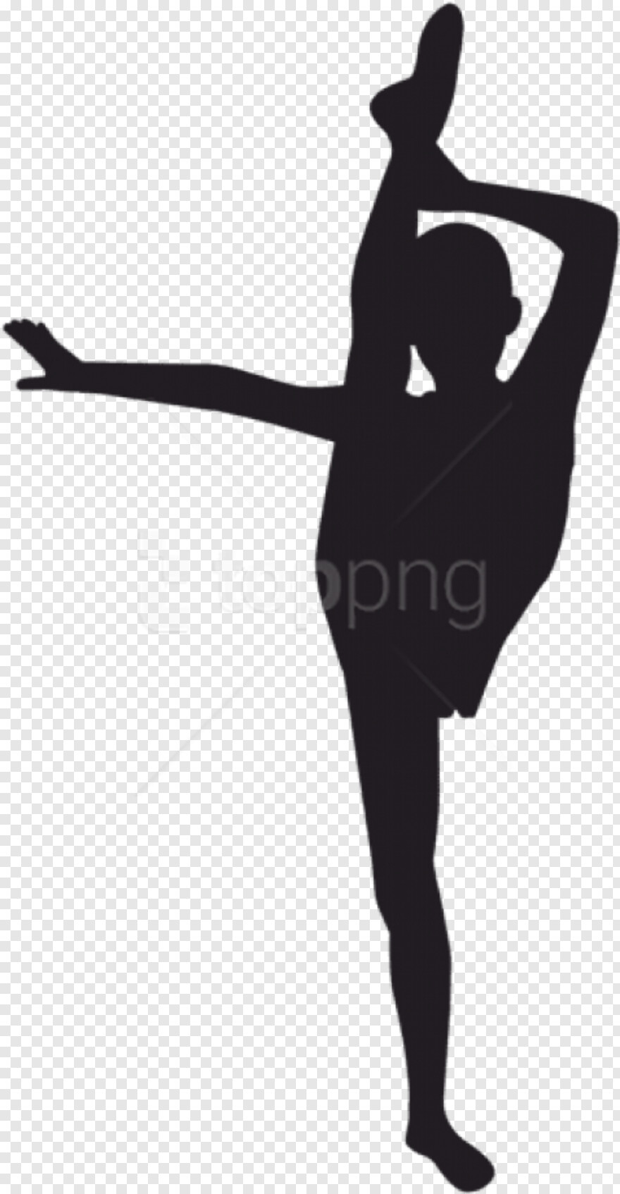 gymnastics-silhouette # 777657