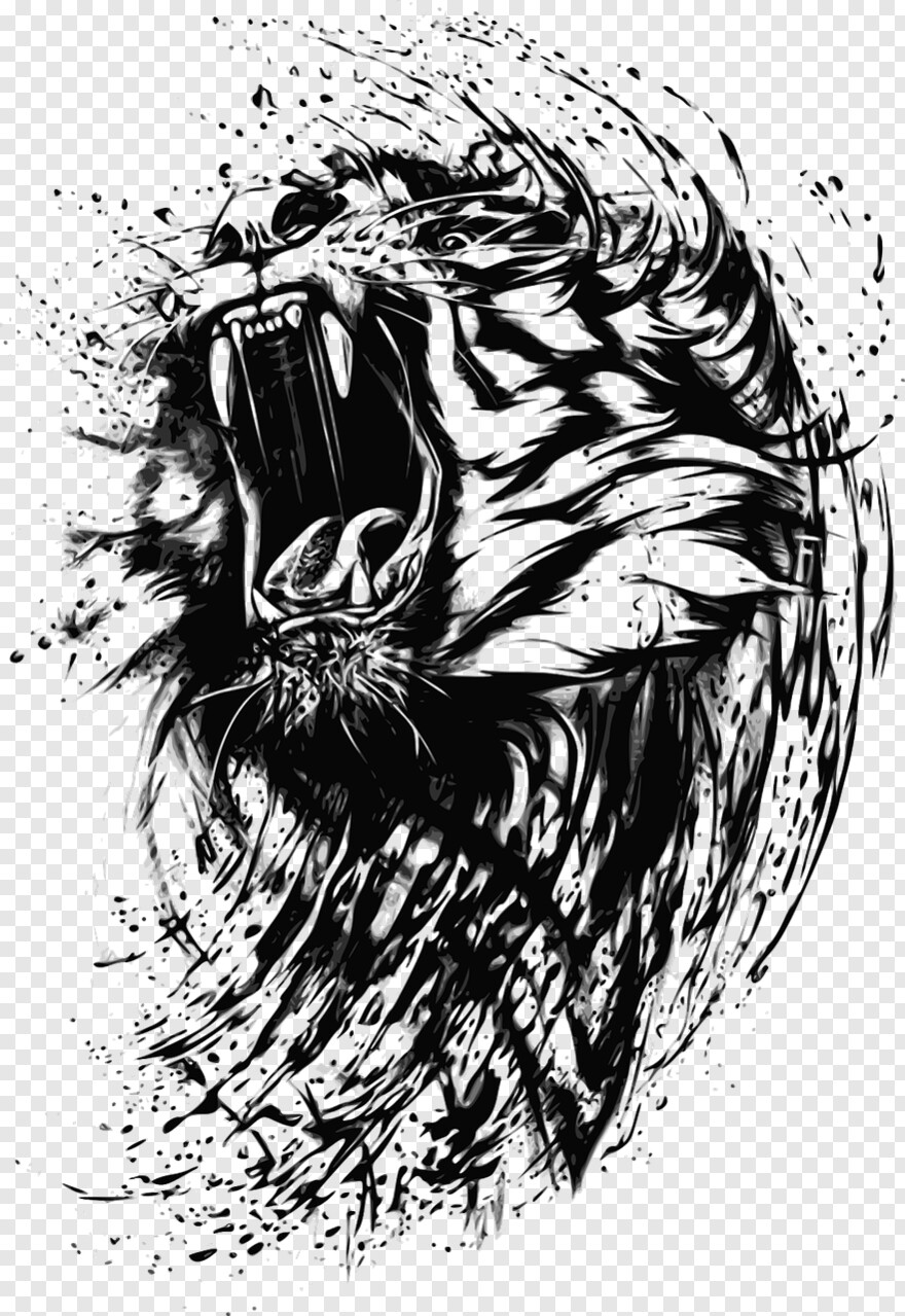 tiger-face # 514141