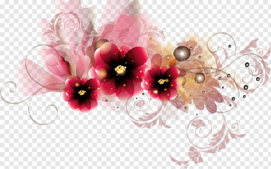 colourful-floral-design # 323617