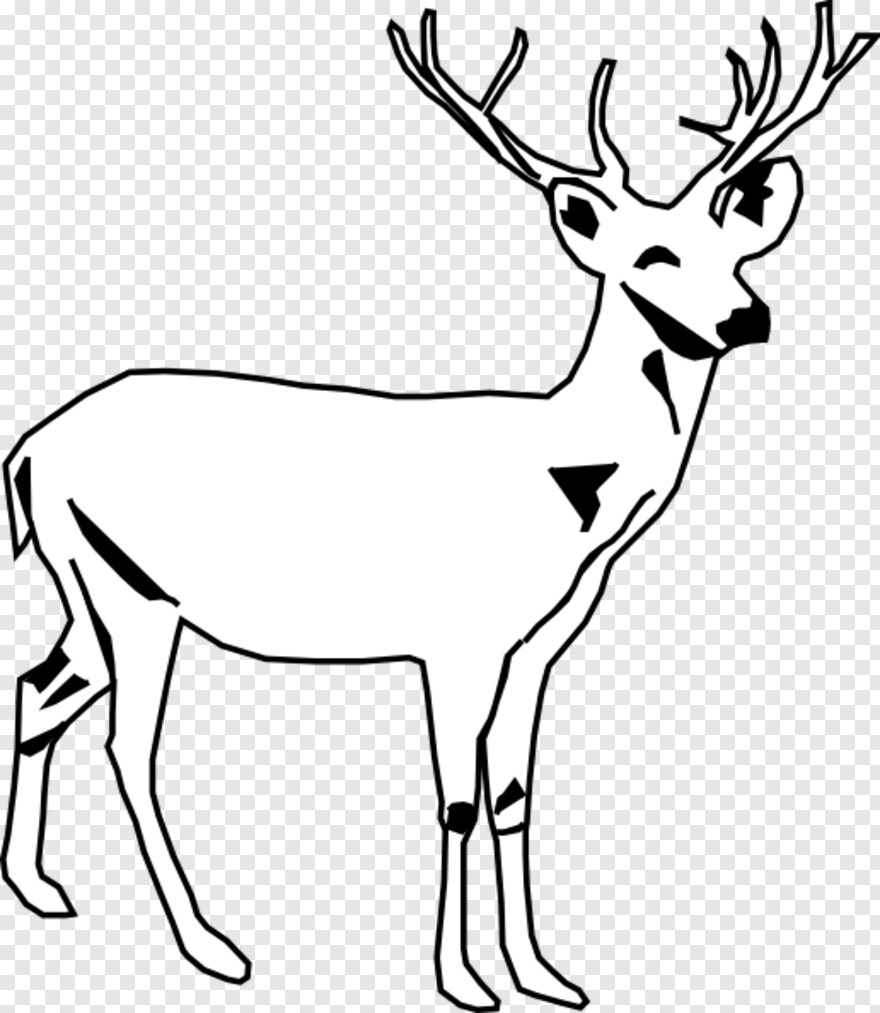 deer-head-silhouette # 479314