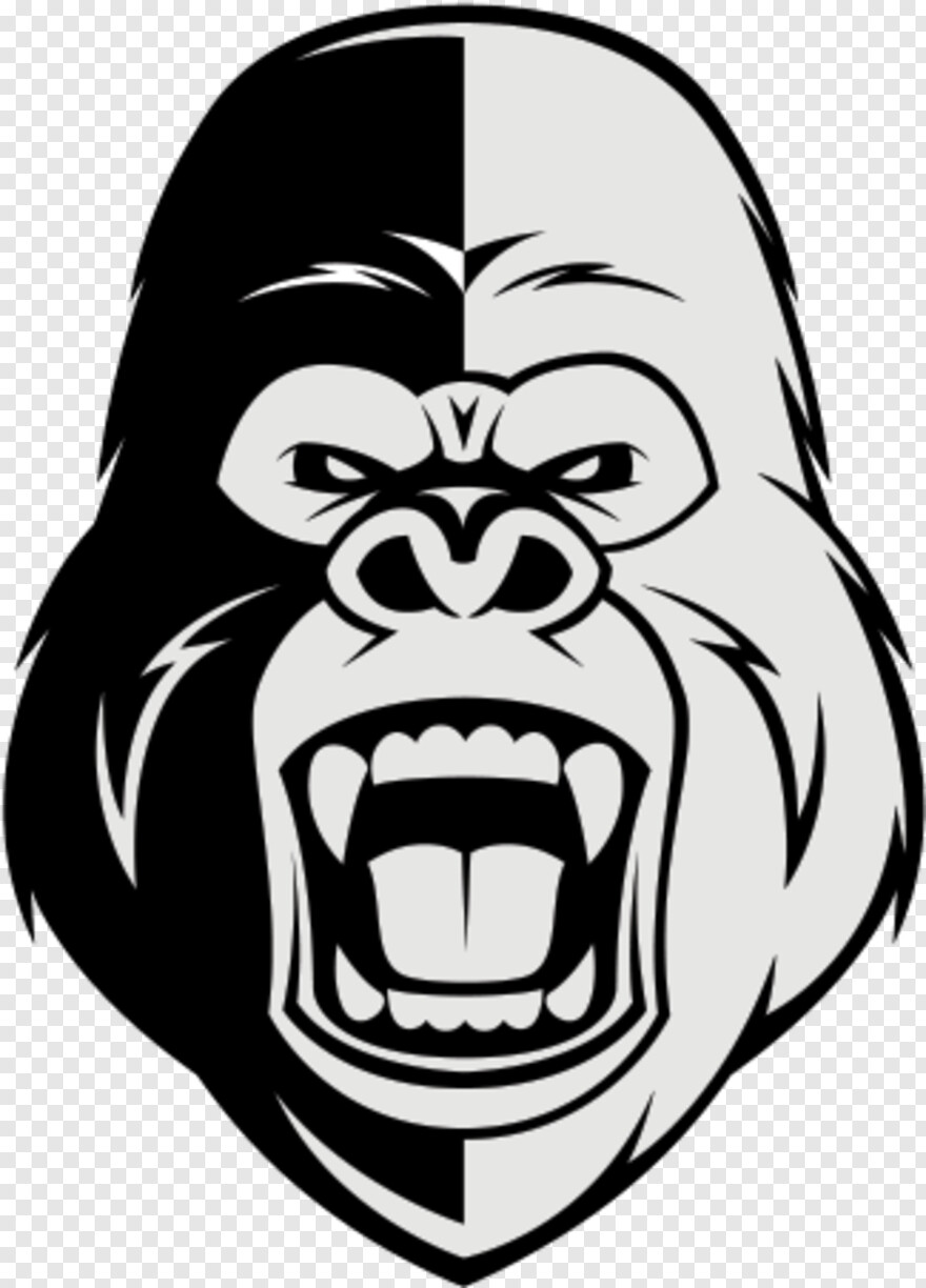 gorilla-face # 514881