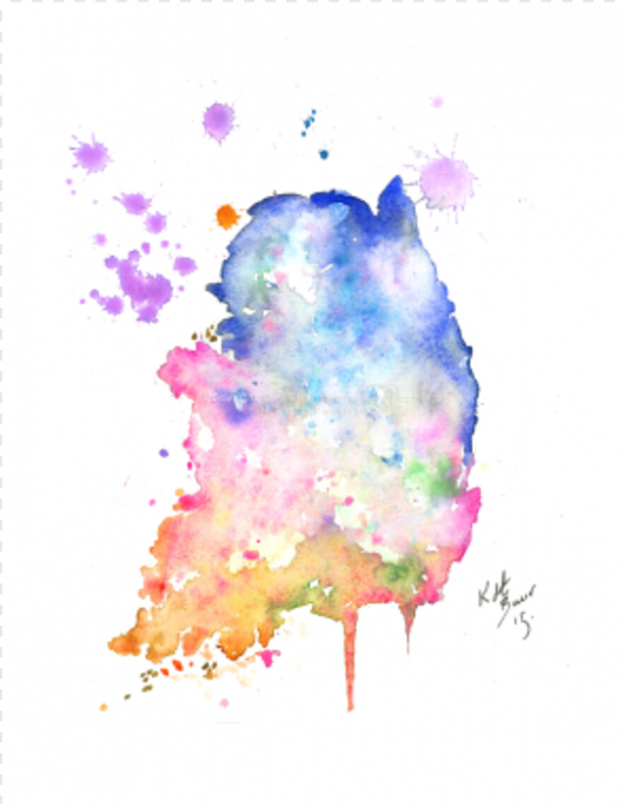 watercolor-background # 728585