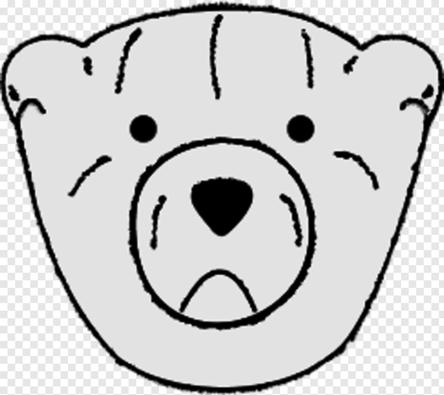 bear-face # 388043